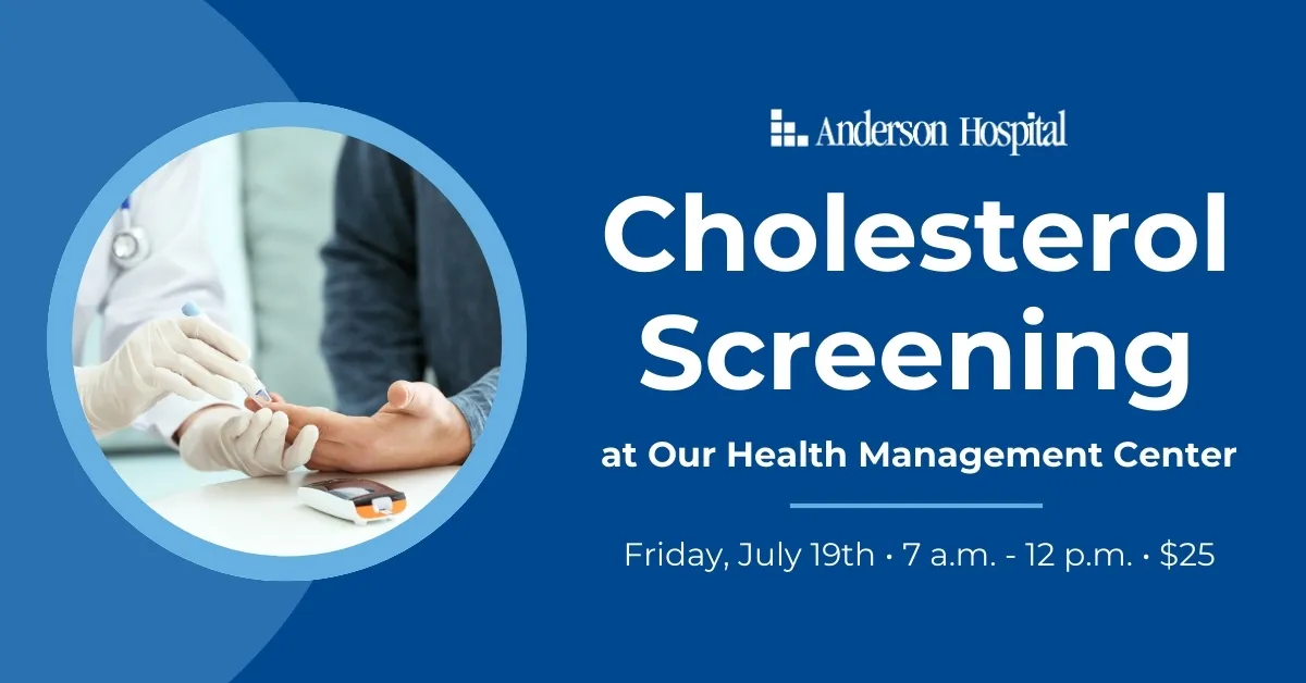 Cholesterol Screening | Anderson Hospital